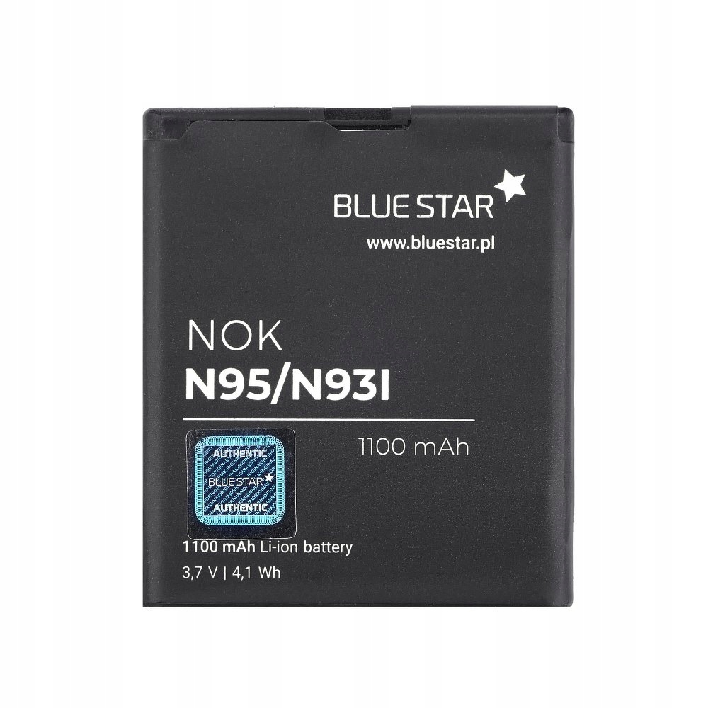 

Bateria do Nokia N95/N93i/E65 1100 mAh Li-Ion
