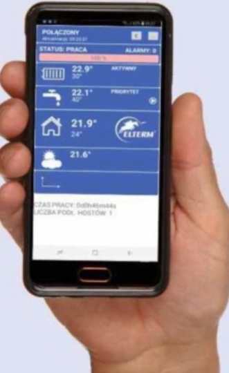 Elterm Moduł fabryczna aplikacja na smartfona internetowa