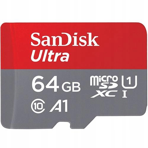 Sandisk 64GB micro Sdxc C10 U1 Ultra 120MB/s A1 Sd