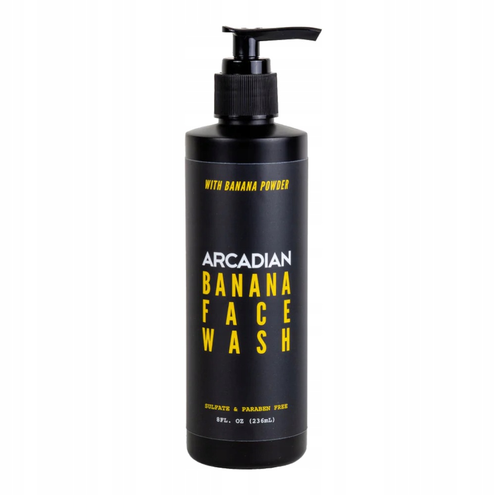 Gel na mytí obličeje Arcadian Banana Face Wash 236 ml