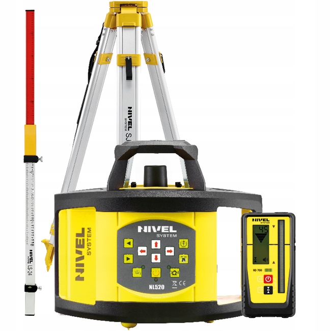 Nivel System NL520 DIGITAL Niwelator laserowy zest