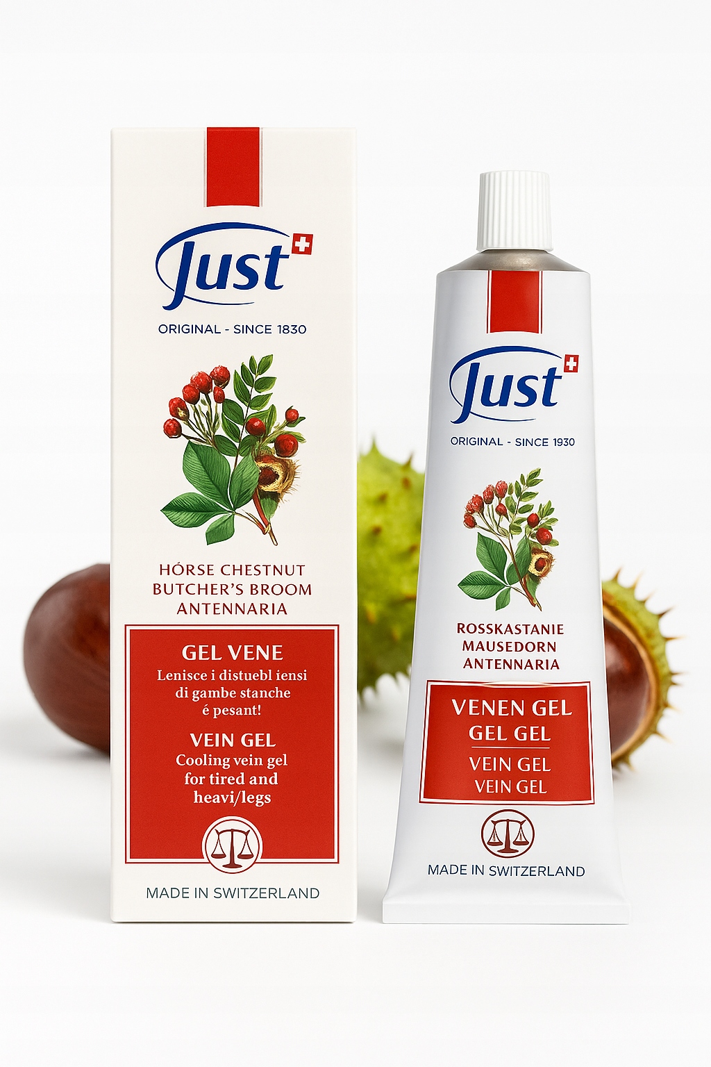 Just Gel na nohy s kaštanem obecným 100 ml originál