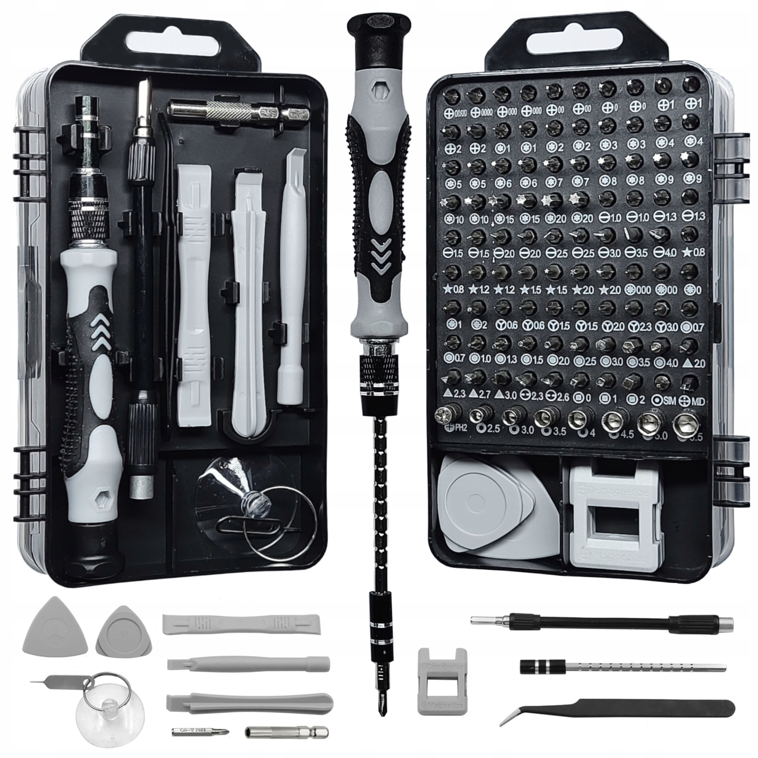 

Zestaw Narzędzi Wkrętaki Precyzyjne Końcówki 115EL