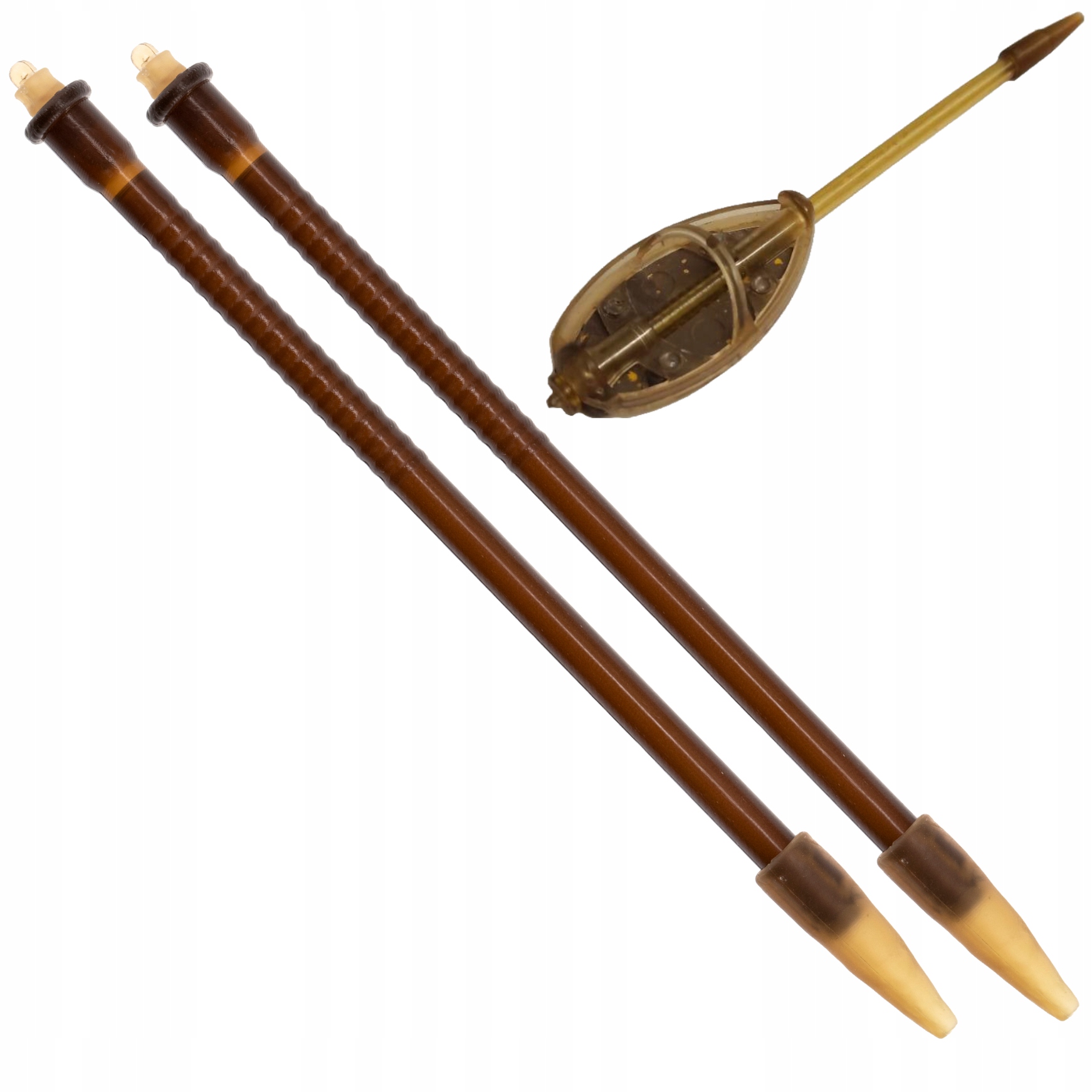 Lotka trzonek rurka 13 cm do koszyków Mikado QMF antysplątaniowa 2 sztuki