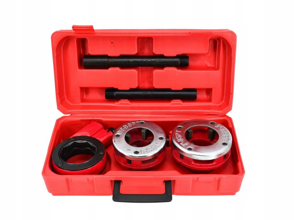 AWTOOLS GWINTOWNICA DO RUR 2szt. 1-1/2", 2" ZESTAW WALIZKA uniwersalny