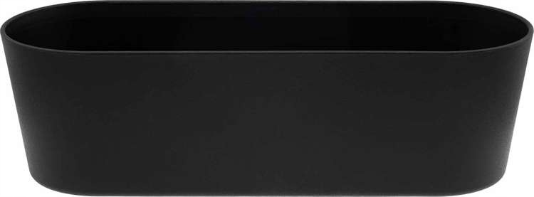 

Leni Doniczka podłużna Flori 27x10x8 cm czarna