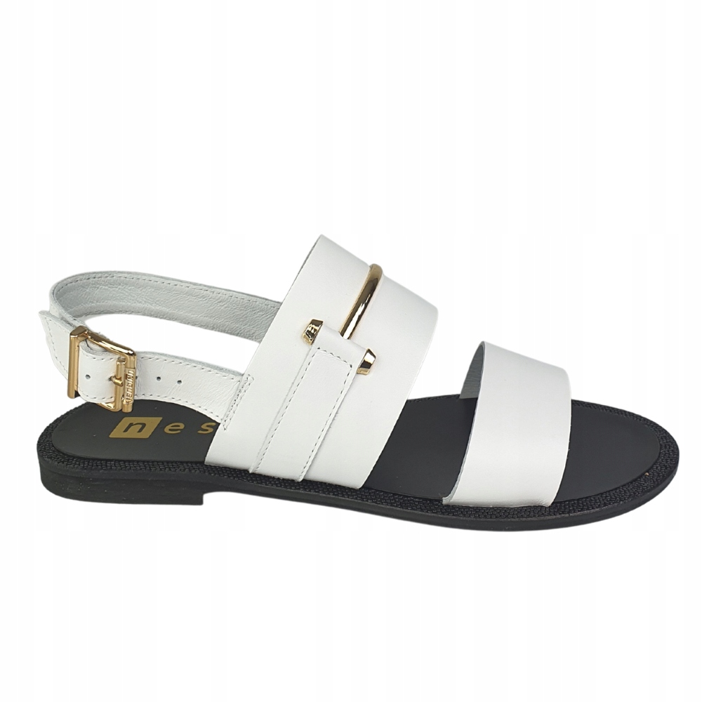 Sandały NESSI 21056 biały 3 r. 37 Rozmiar 37