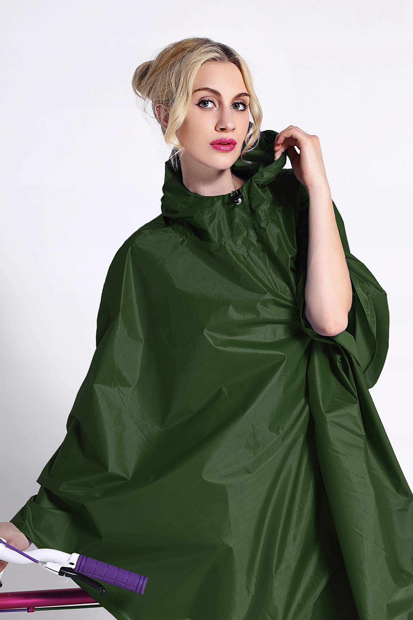PELERYNA PŁASZCZ PRZECIWDESZCZOWY PONCZO Materiał dominujący Nylon