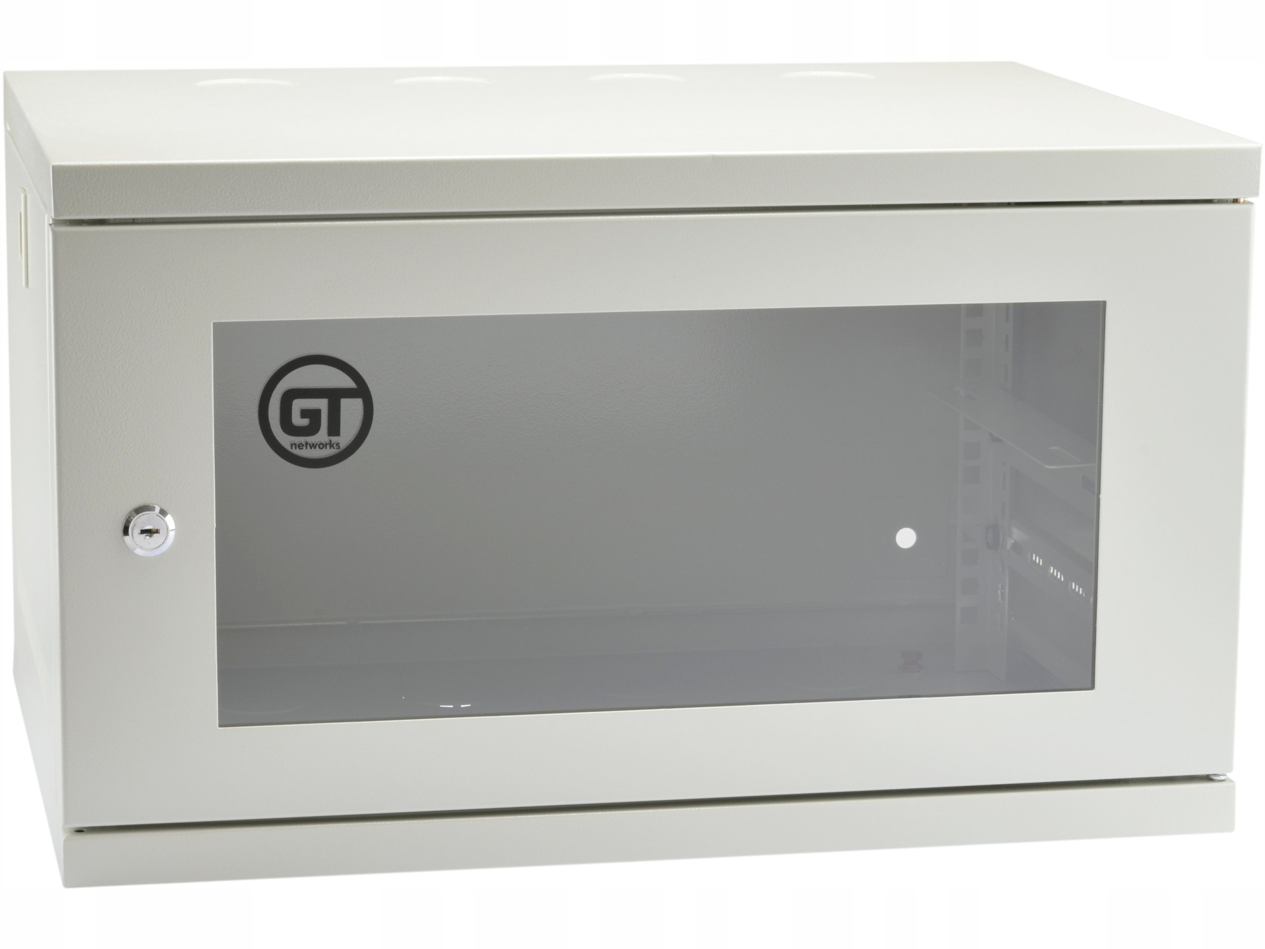 Szafa szafka Rack wisząca 19" 6U 400mm Szara