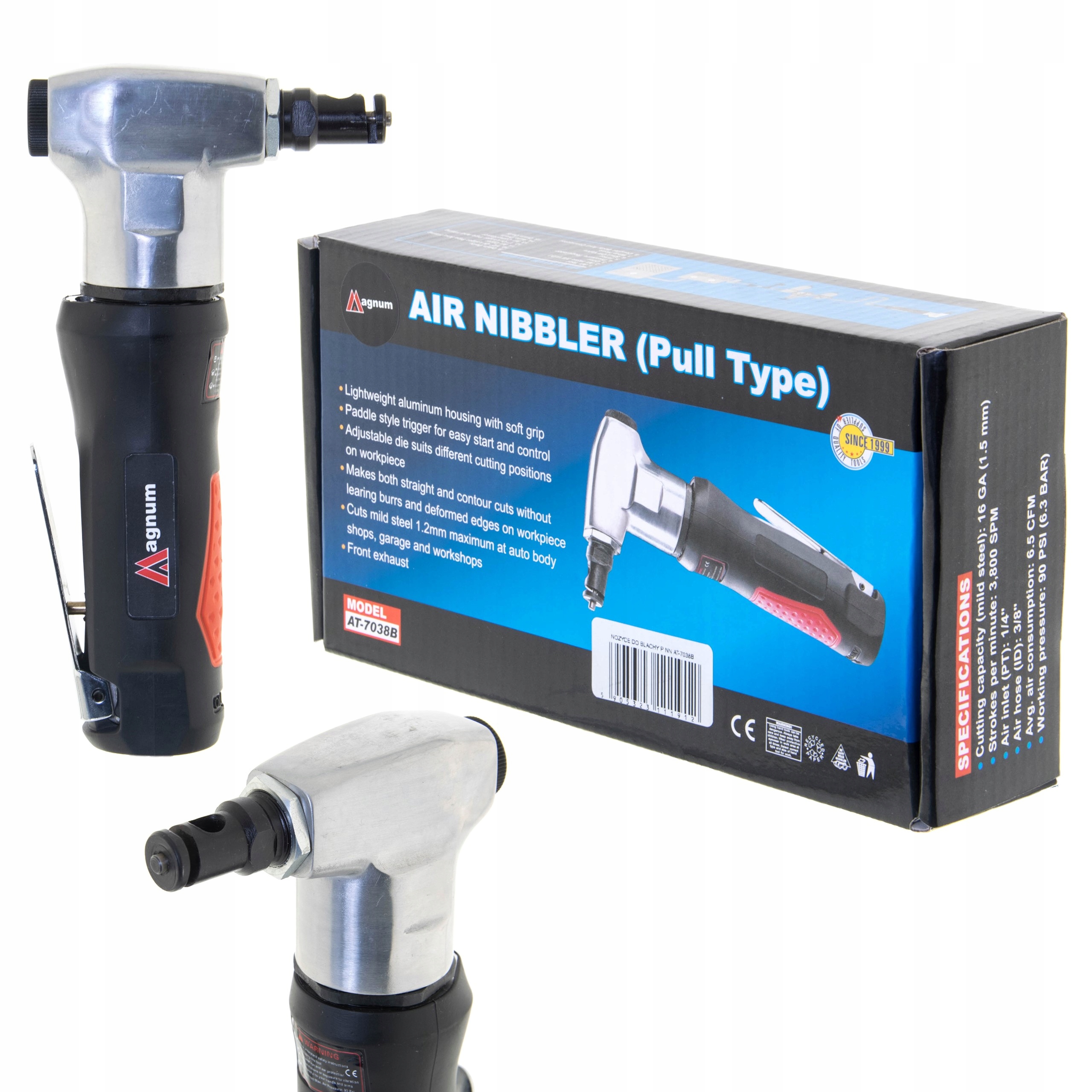 Nożyce Pneumatyczne Do Cięcia Blachy (pin Type)