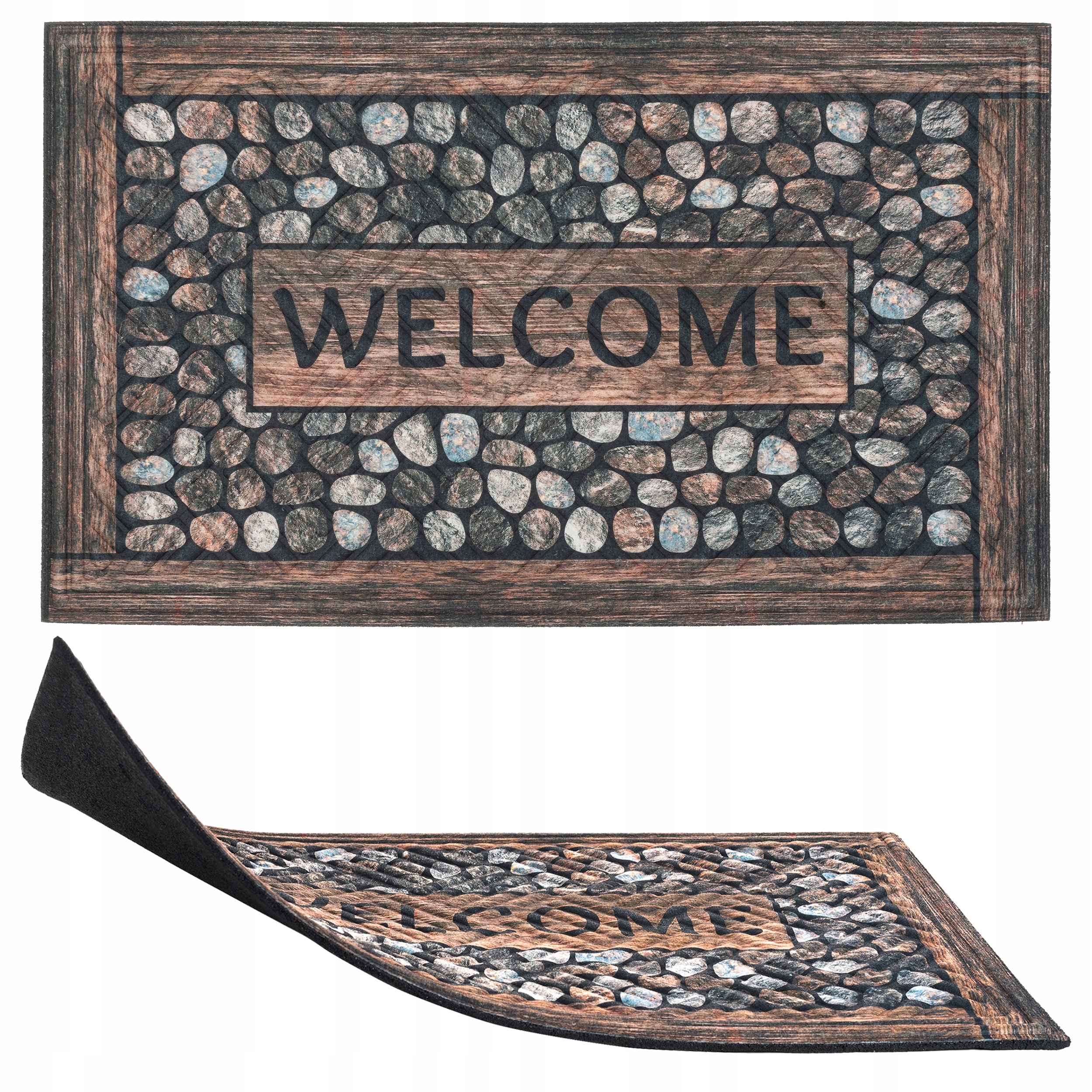 Wycieraczka DO BUTÓW WEJŚCIOWA WELCOME 75x45 CM