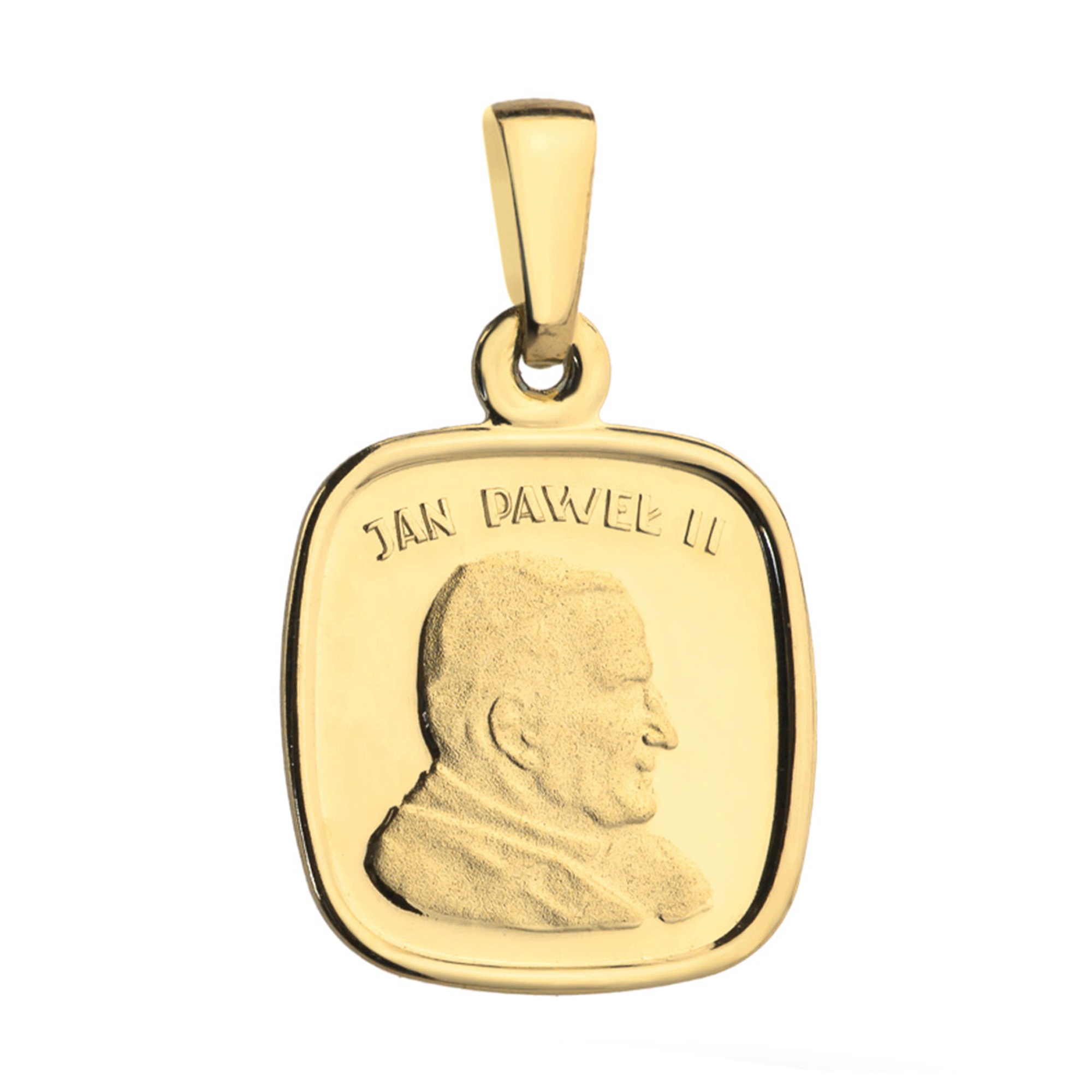 Výjimečný Zlatý Medailonek pr. 585 Jan Pavel II. 14k