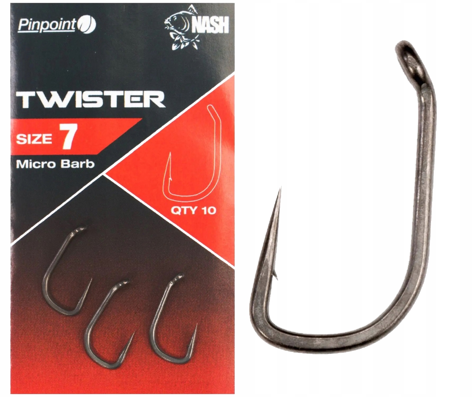 Nash Haczyki Twister Nr4