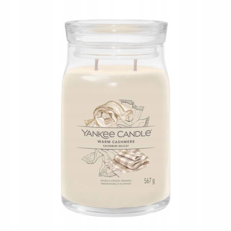 

Warm Cashmere Yankee Candle duża świeca