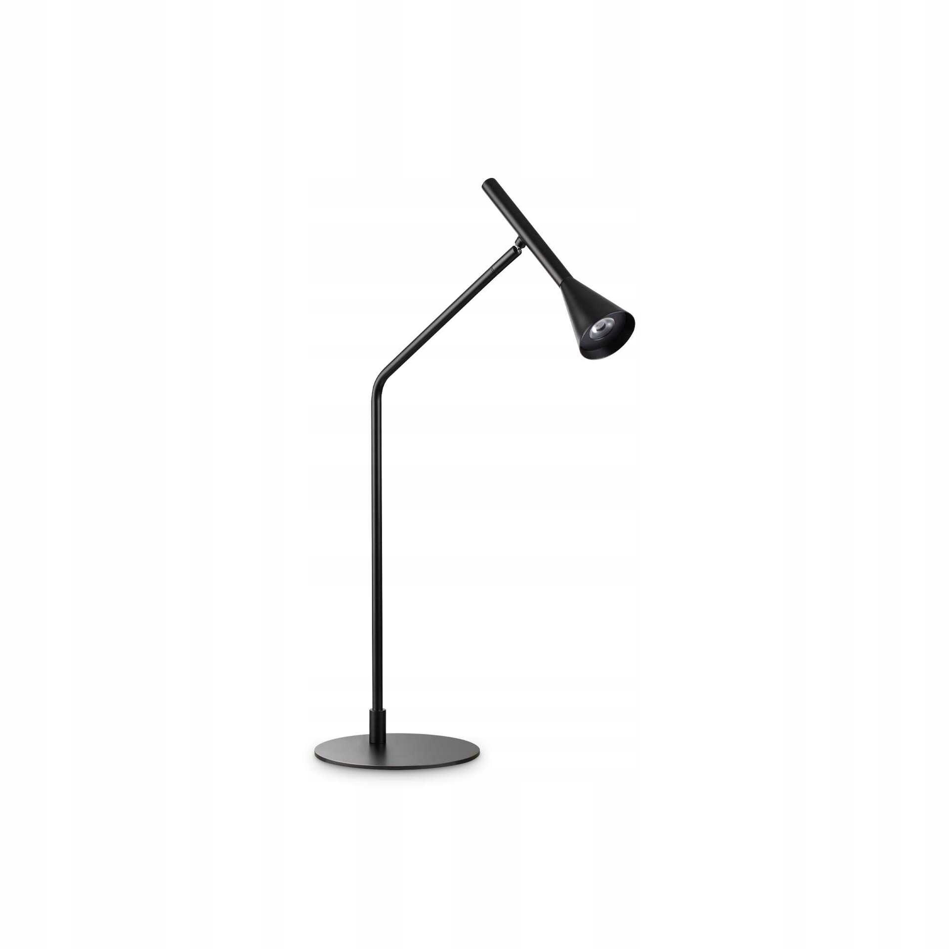 Stolní Led lampa Ideal Lux Diesis 6,5W černá stmívatelná 3000K