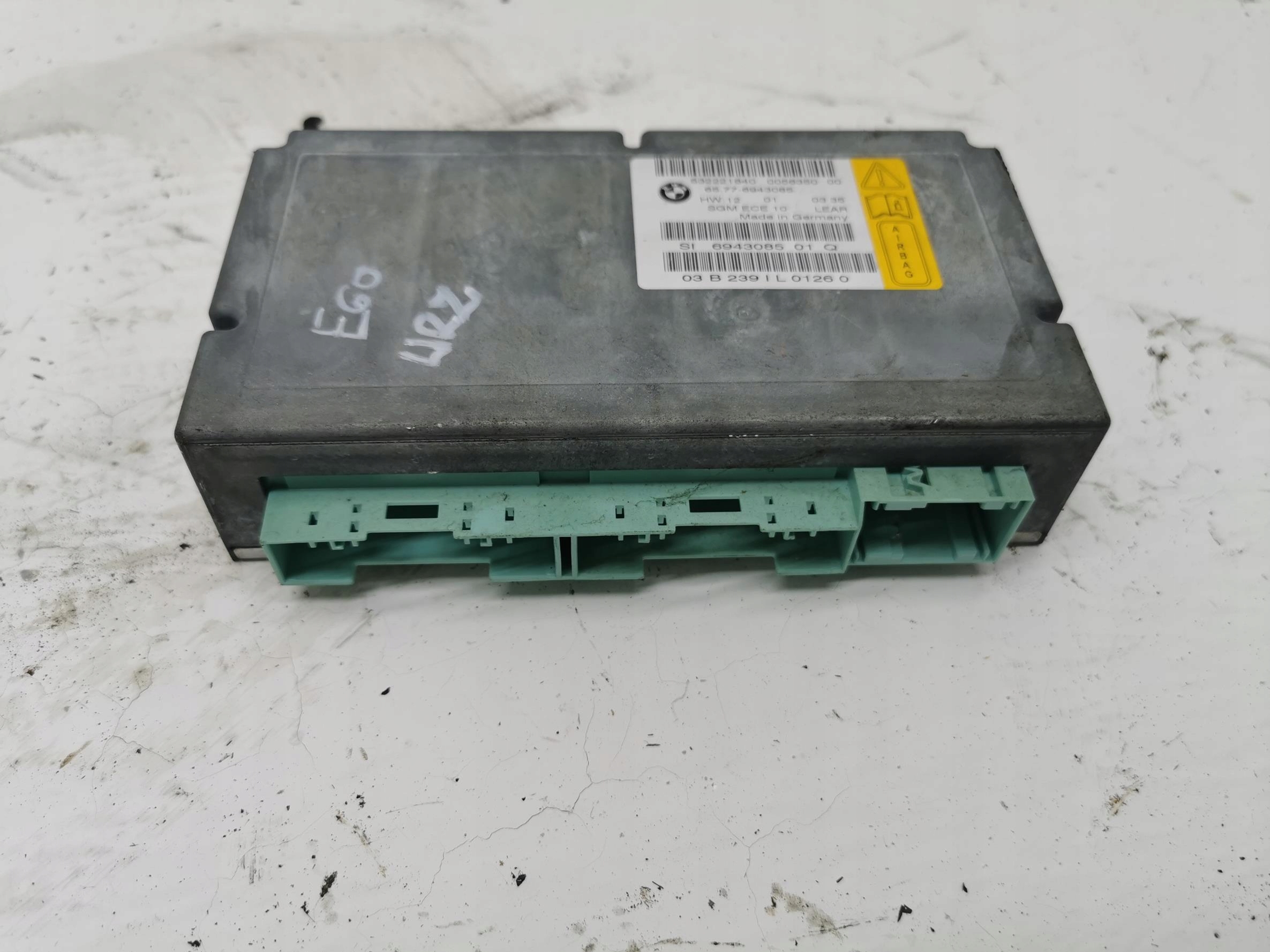 modul Bedienteil AIRBAG BMW SERIA 5 E60 E61 6943085