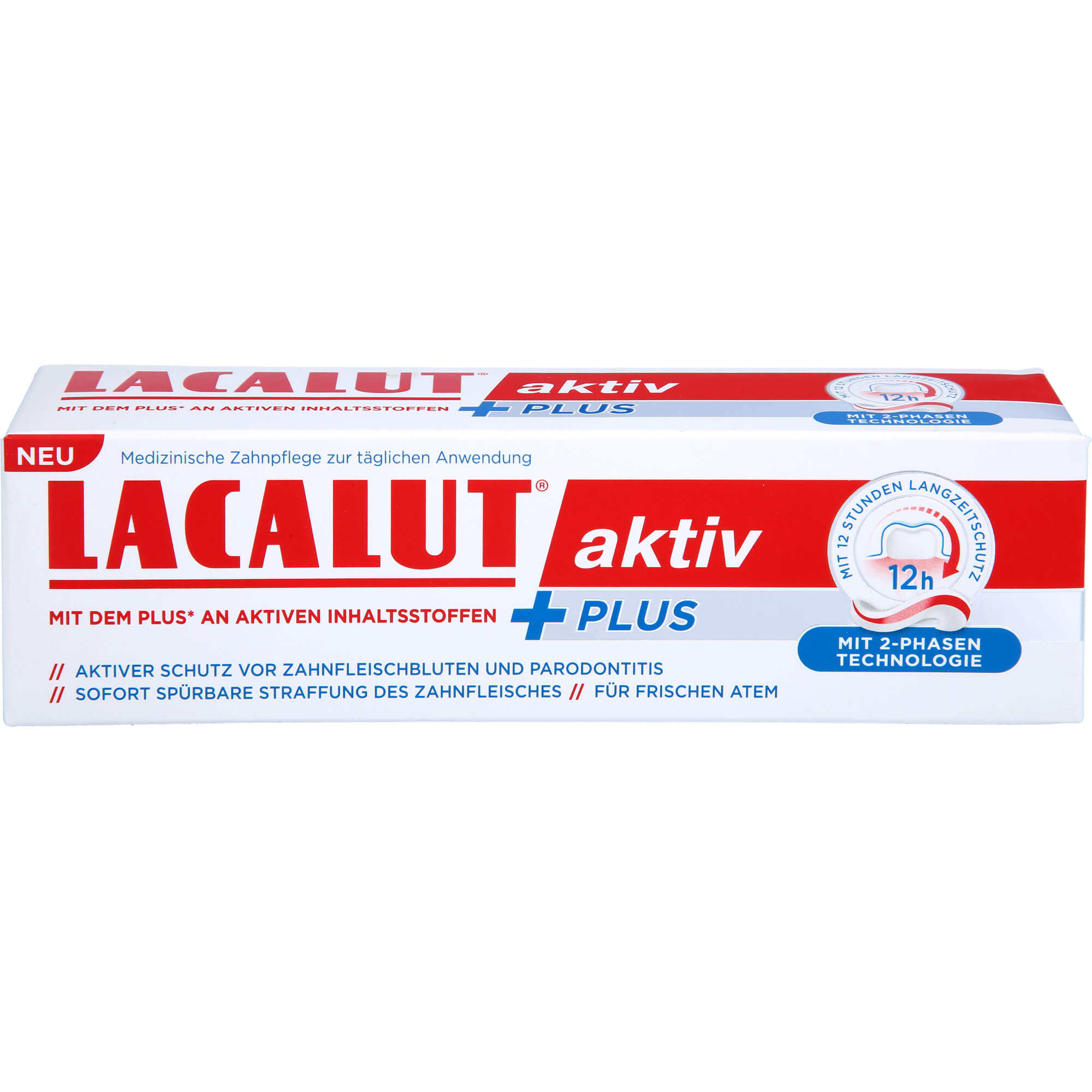 Lacalut aktiv plus Zahnpflege, 75 ml Pasta do