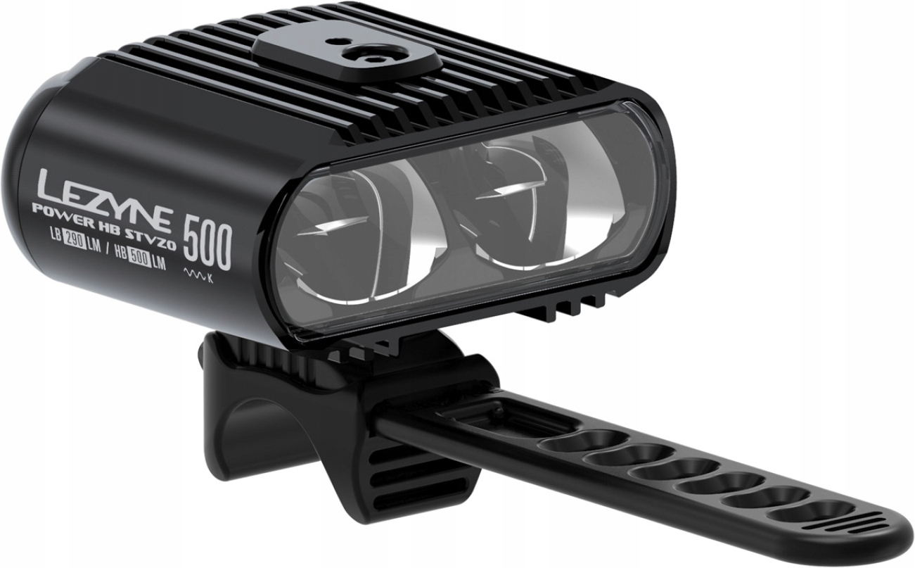Přední světlo Power High Beam Drive 500 Loaded Stvzo Lezyne