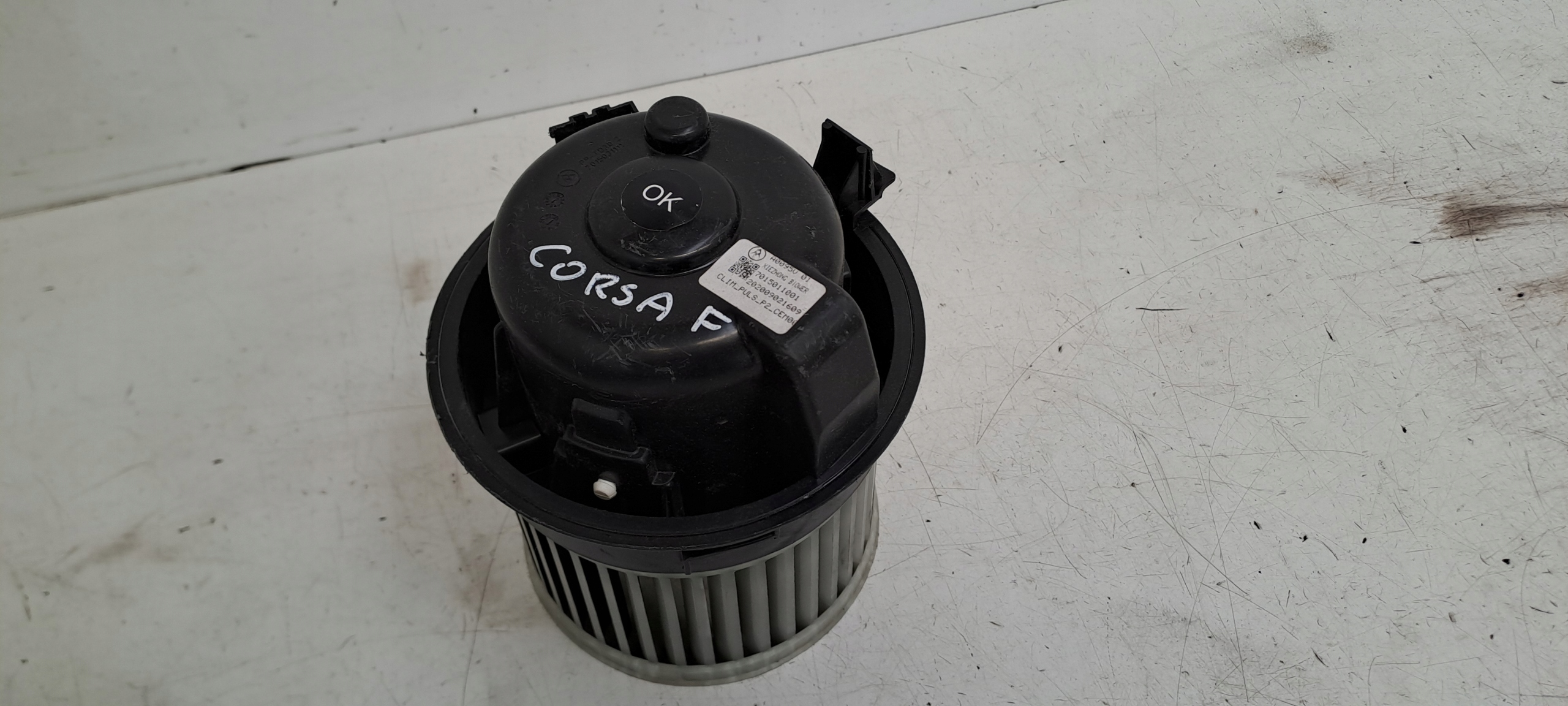 heating A0095V Opel Corsa F
