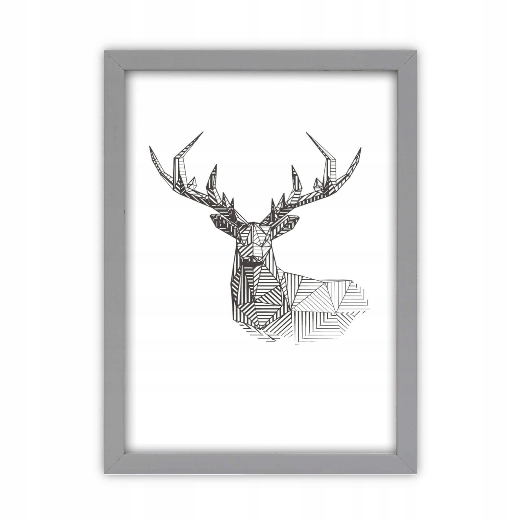 

Ramka na Zdjęcia Drewniana Szara Solidna 30x40