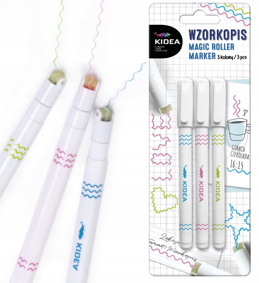 

Wzorkopis szlaczkopis Magiczny Kidea 3