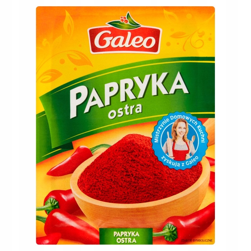 17 x Galeo Paprika pálivá 16 g