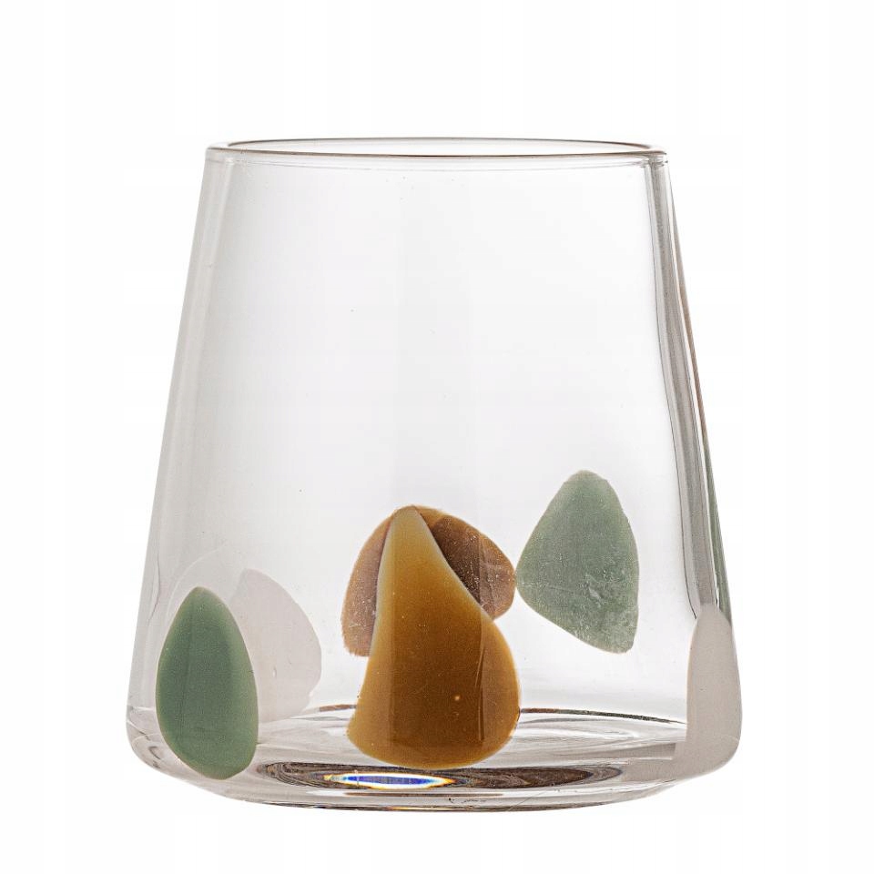 Bloomingville Gildor sklenice na nápoje 380 ml 6 Ks Hnědé