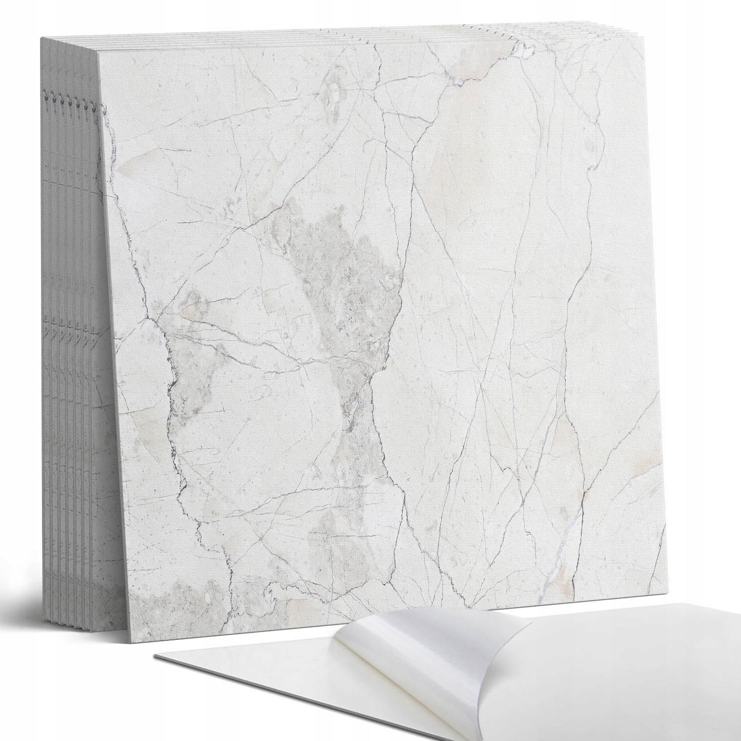 Sada Pvc vinylových dlaždic Vzor autentického mramoru 9 x 30 x 30 cm