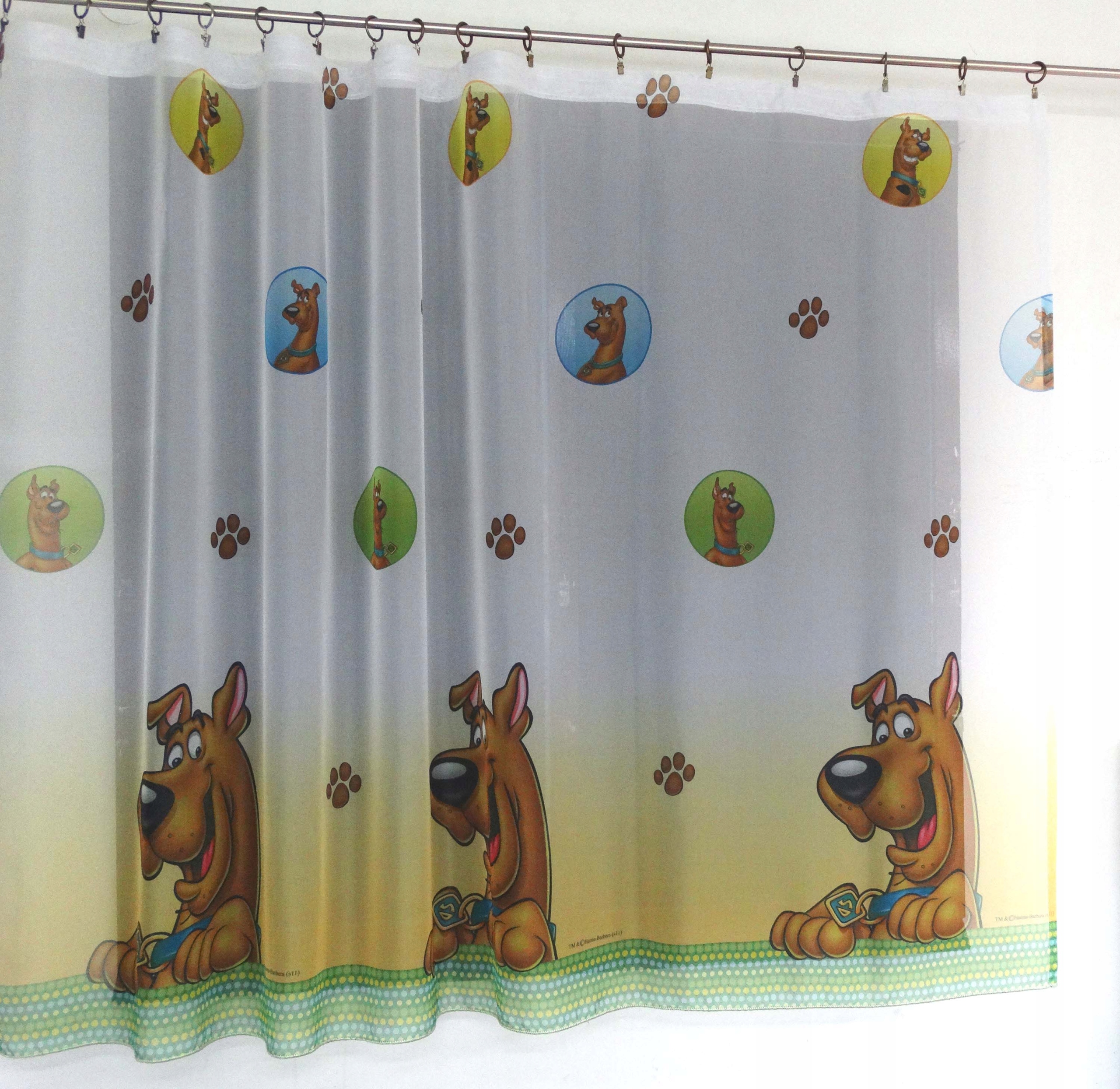 Mg Firana gotowa Scooby Doo WB11 150x210 Z Taśmą