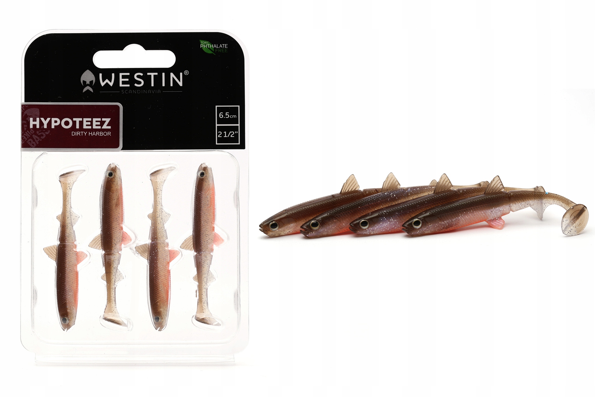 Gumy Westin Hypoteez 6,5cm/4szt Dirty Harbor