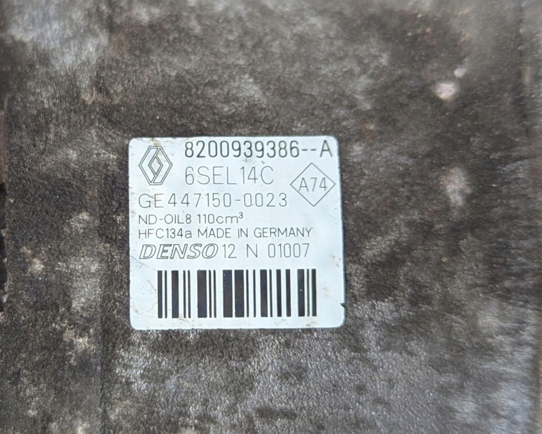 Klimakompressor klimaanlage Renault Megane 3 2012 8200939386