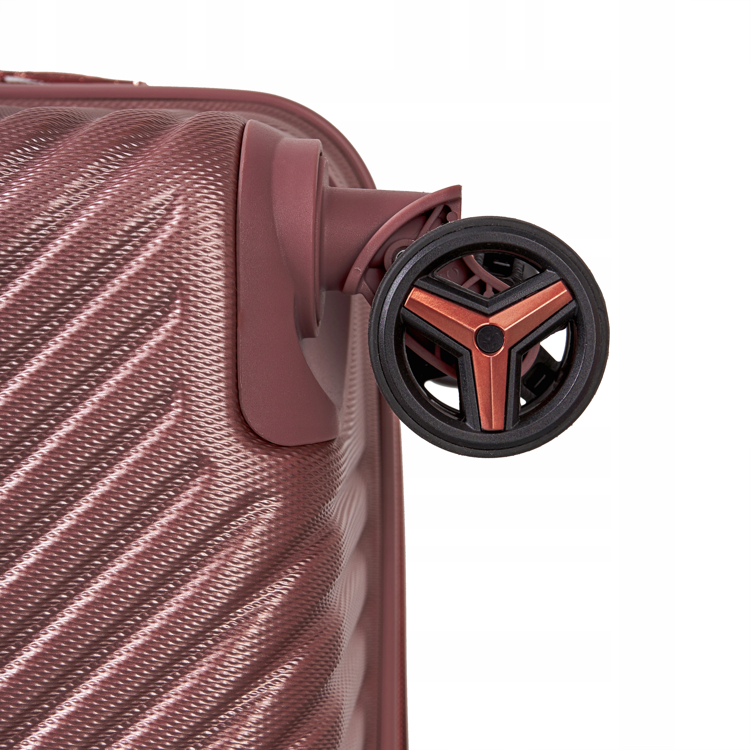 Betlewski zestaw walizek ABS różowy 3szt Rodzaj twarda