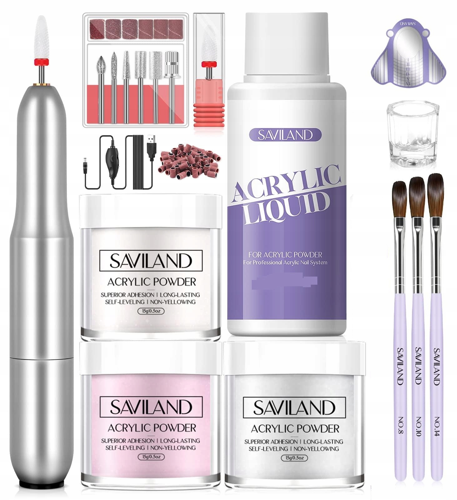Saviland Builder Nail Gel Zestaw do przedłużania paznokci
