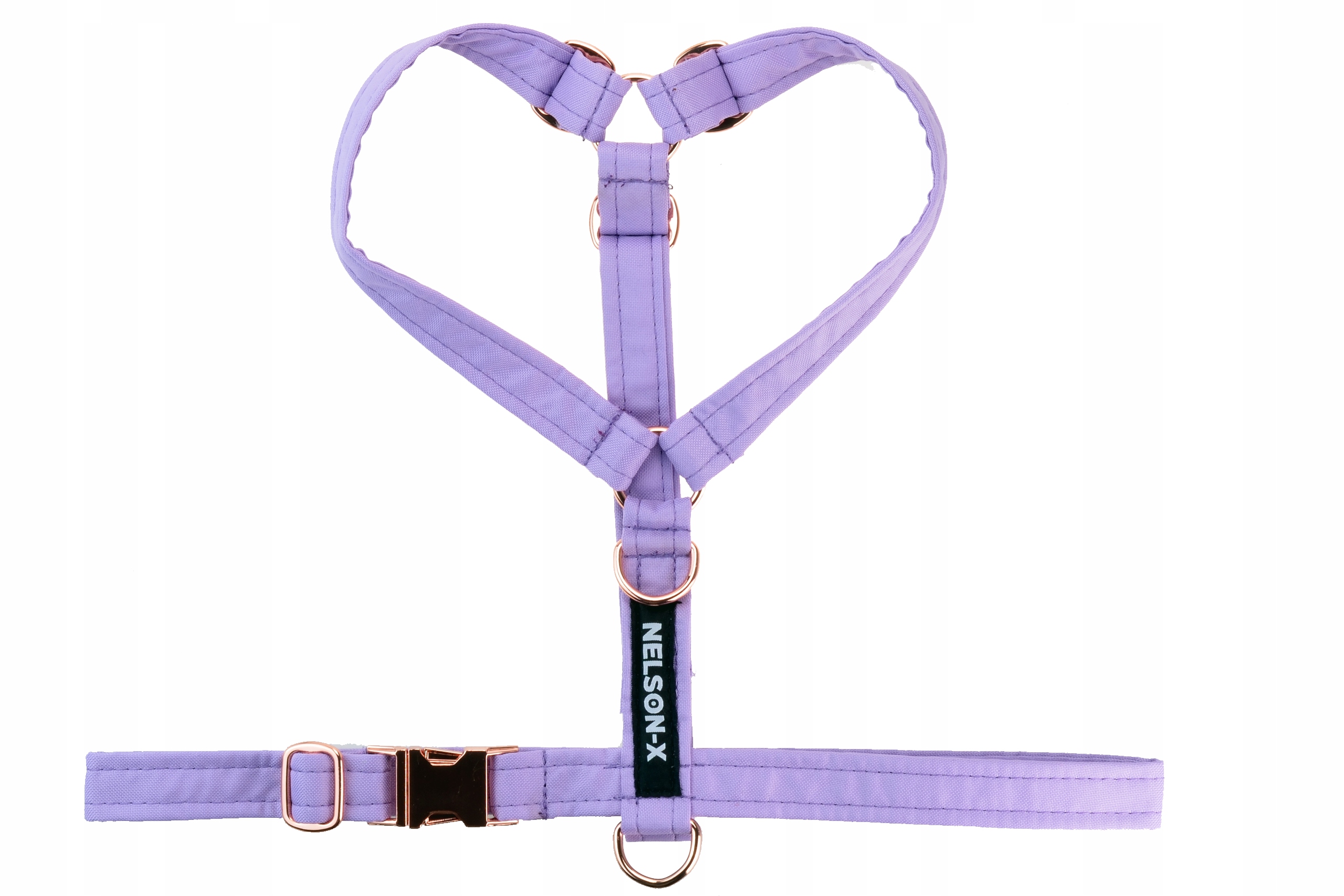 Levně Popruhy Guard Pro Psa Nelson-x Elegantní Zlaté Velikost XXL Polský Výrobce