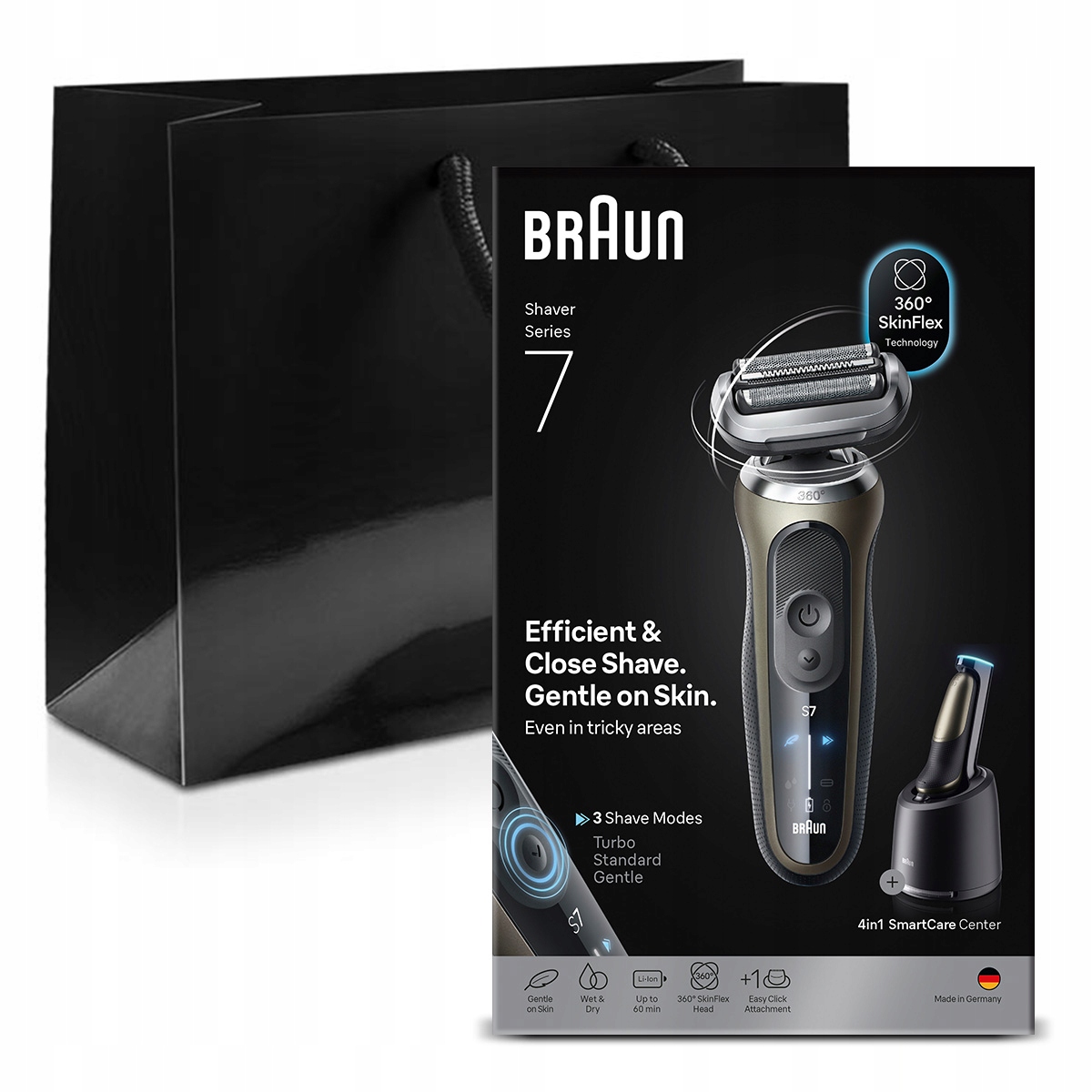 Golarka Braun Series 7, 4w1, 72-C7200CC, dla faceta dla Niego