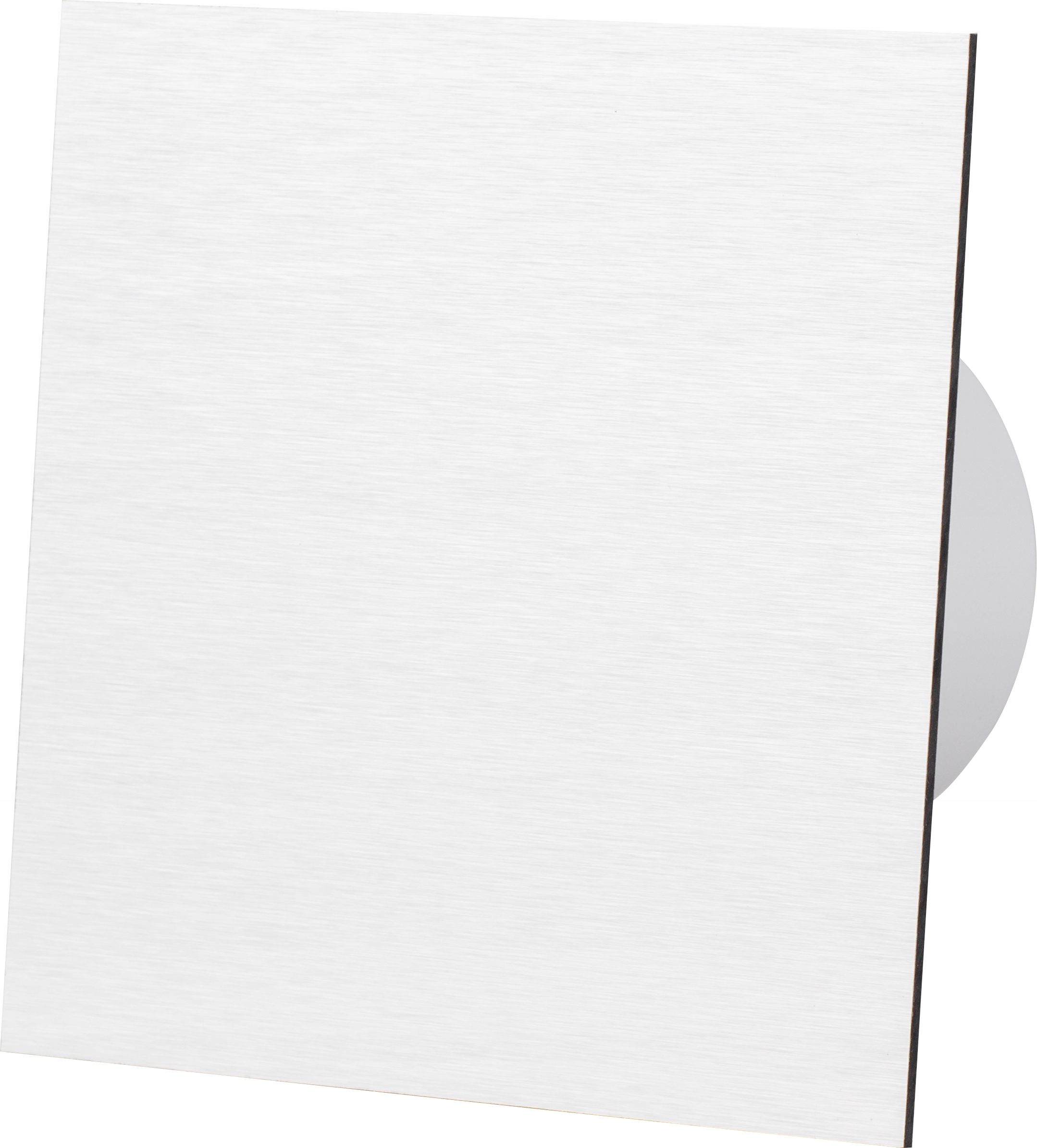 Ventilátor dRim 100 Hs Senzor vlhkosti Hliník Kartáčovaný Komplet Ventilů