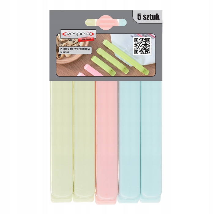 

Klipsy klamerki zatrzaski spinki do woreczków x 5