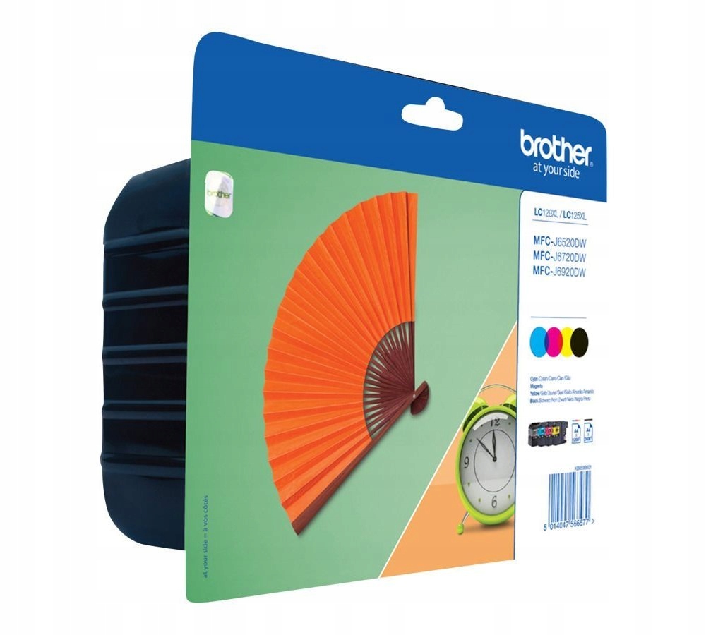 Brother inkoustová náplň LC-129XLVALBP/ multipack/ Černá tři barvy