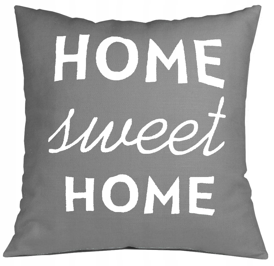 

Poszewka ozdobna z napisem Home Sweet Home 40x40