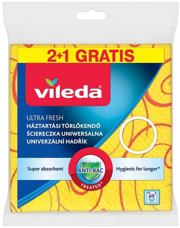 Ściereczka uniwersalna z jonami srebra 3szt Vileda