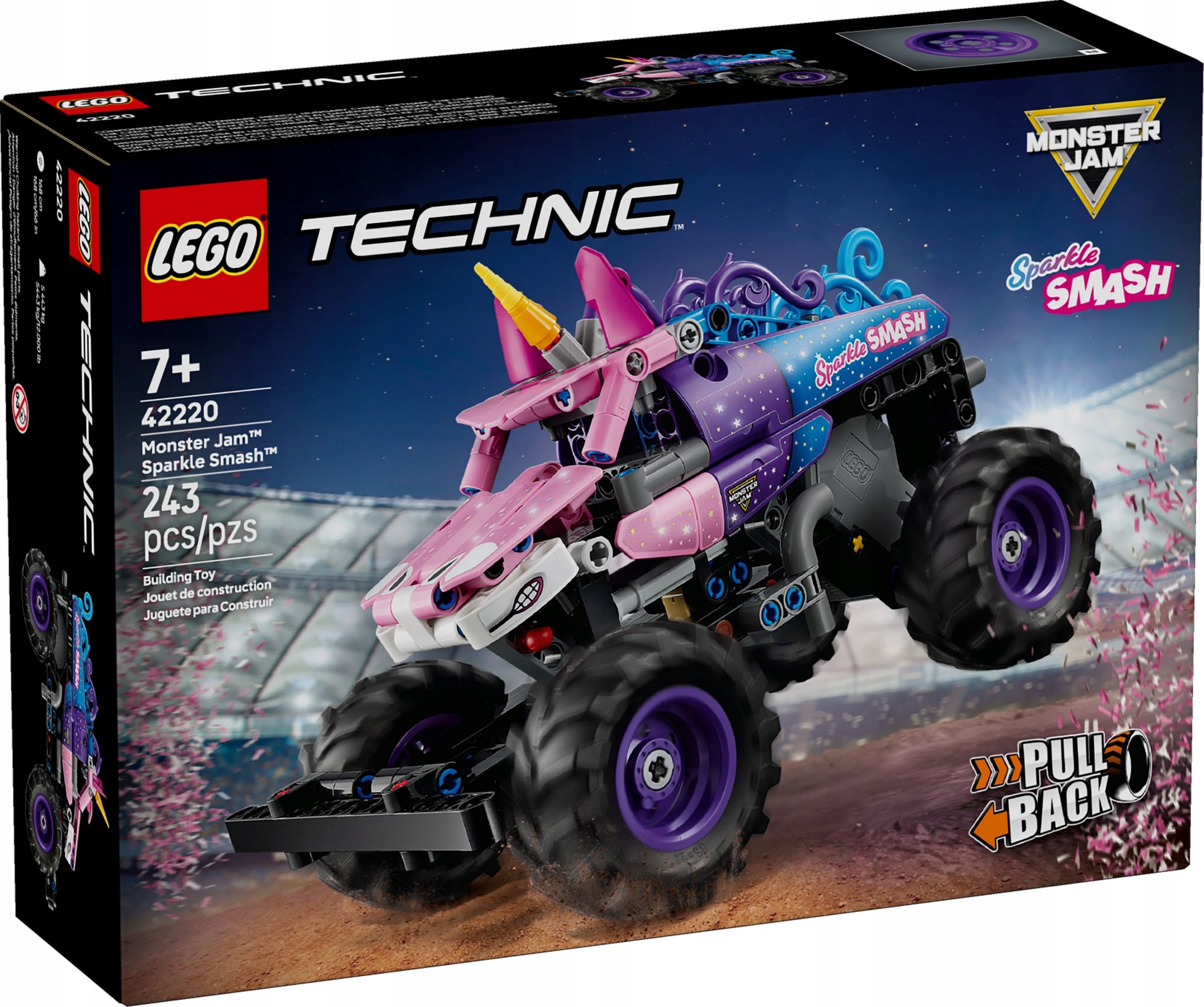 Lego Technic 42220 Monster Jam Sparkley Smash