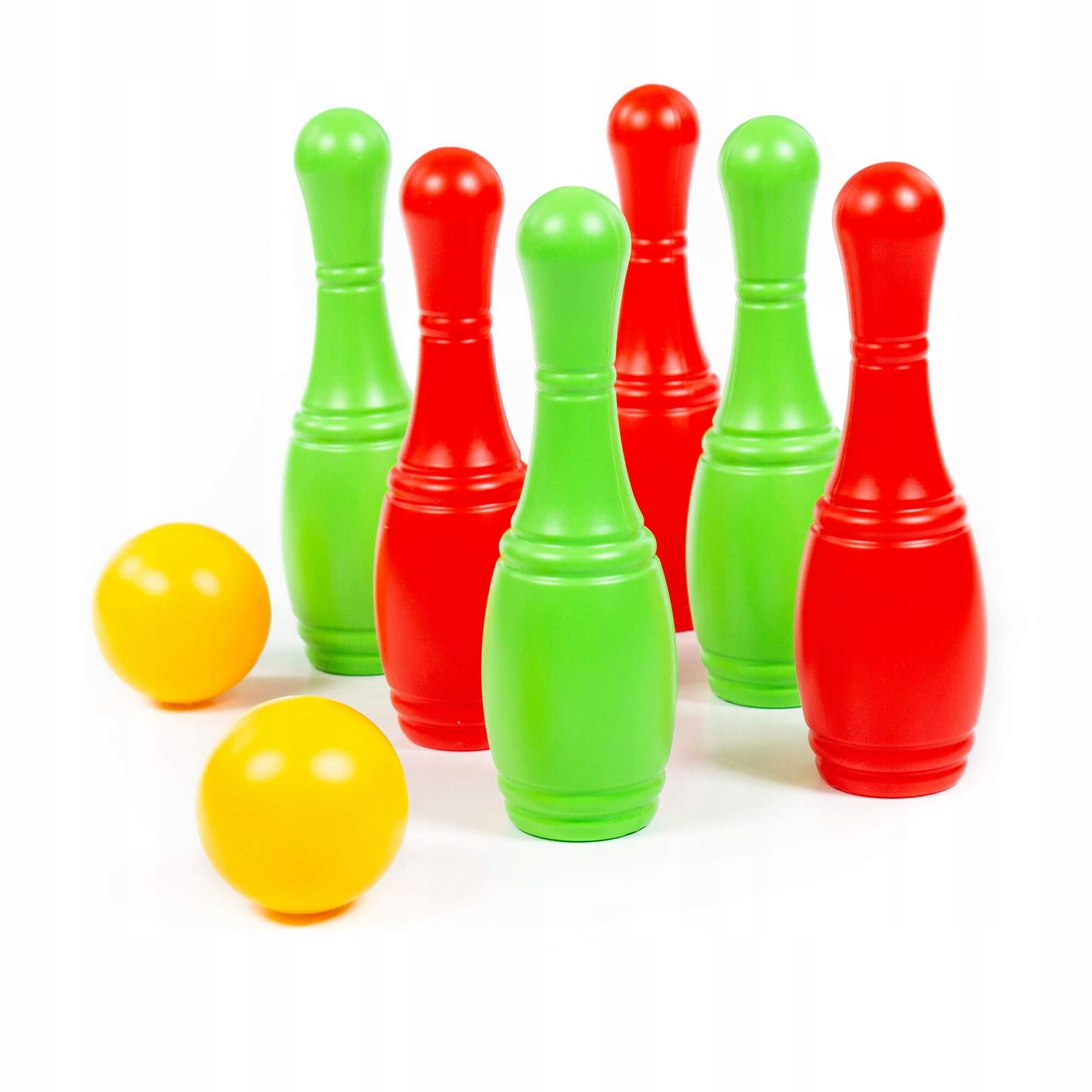 

Kręgle Dla Dzieci duże 25 cm 2 kule