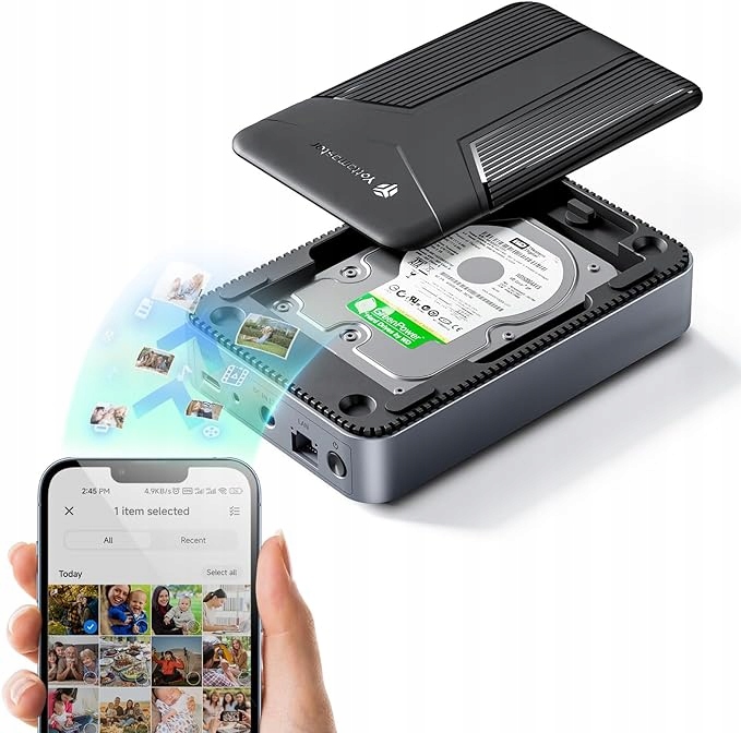 Yottamaster DM2 Puzdro na disk 3,5 palcový