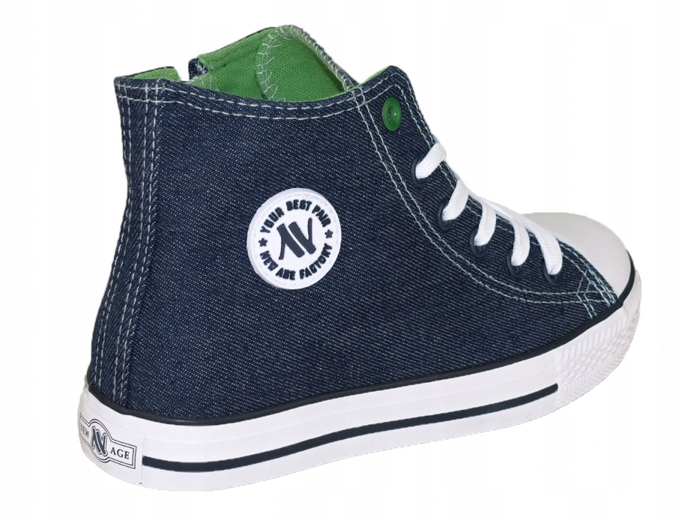 TRAMPKI TENISÓWKI DZIECIĘCE NA ZAMEK WYSOKIE VANY Kod producenta 10549