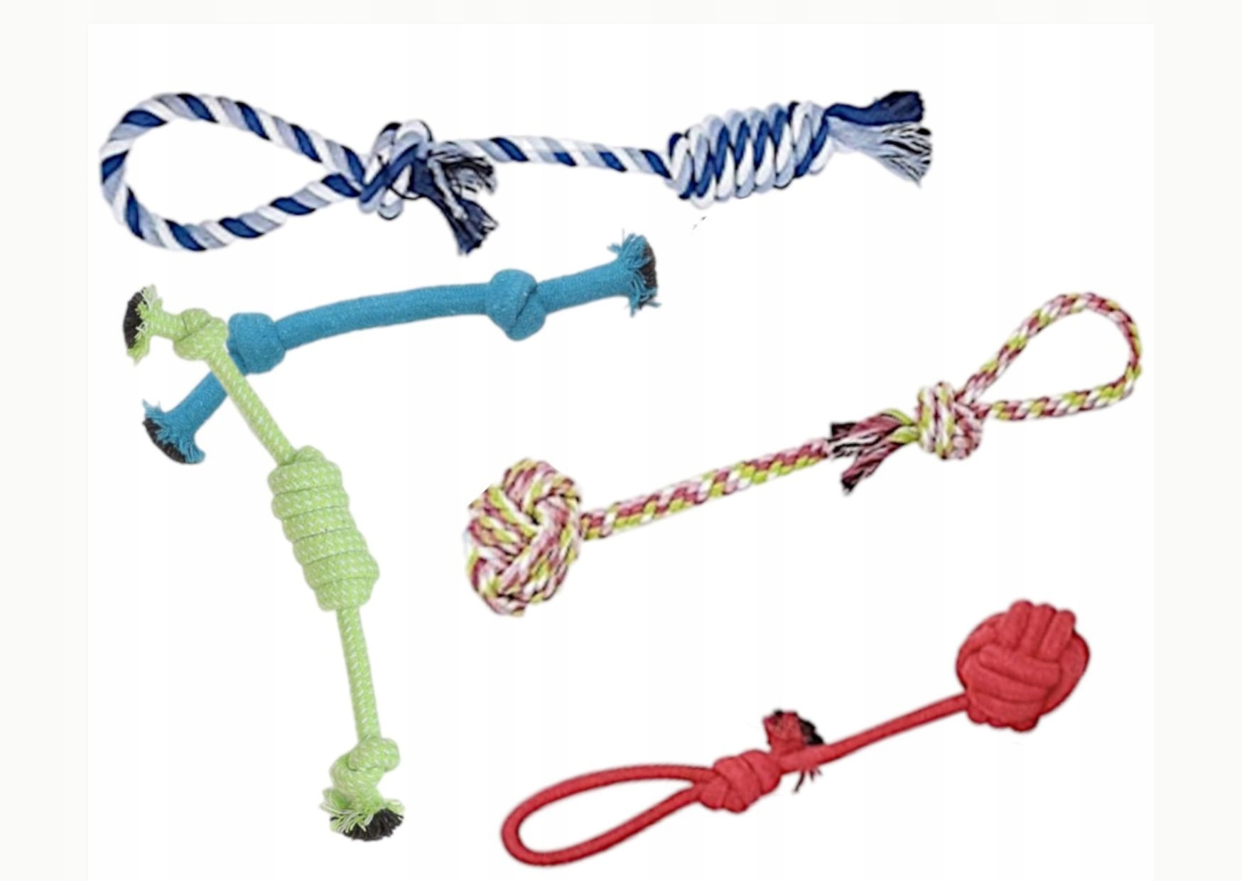 Hračka na škubání pro velkého psa, sada 5 doplňků pro hraní