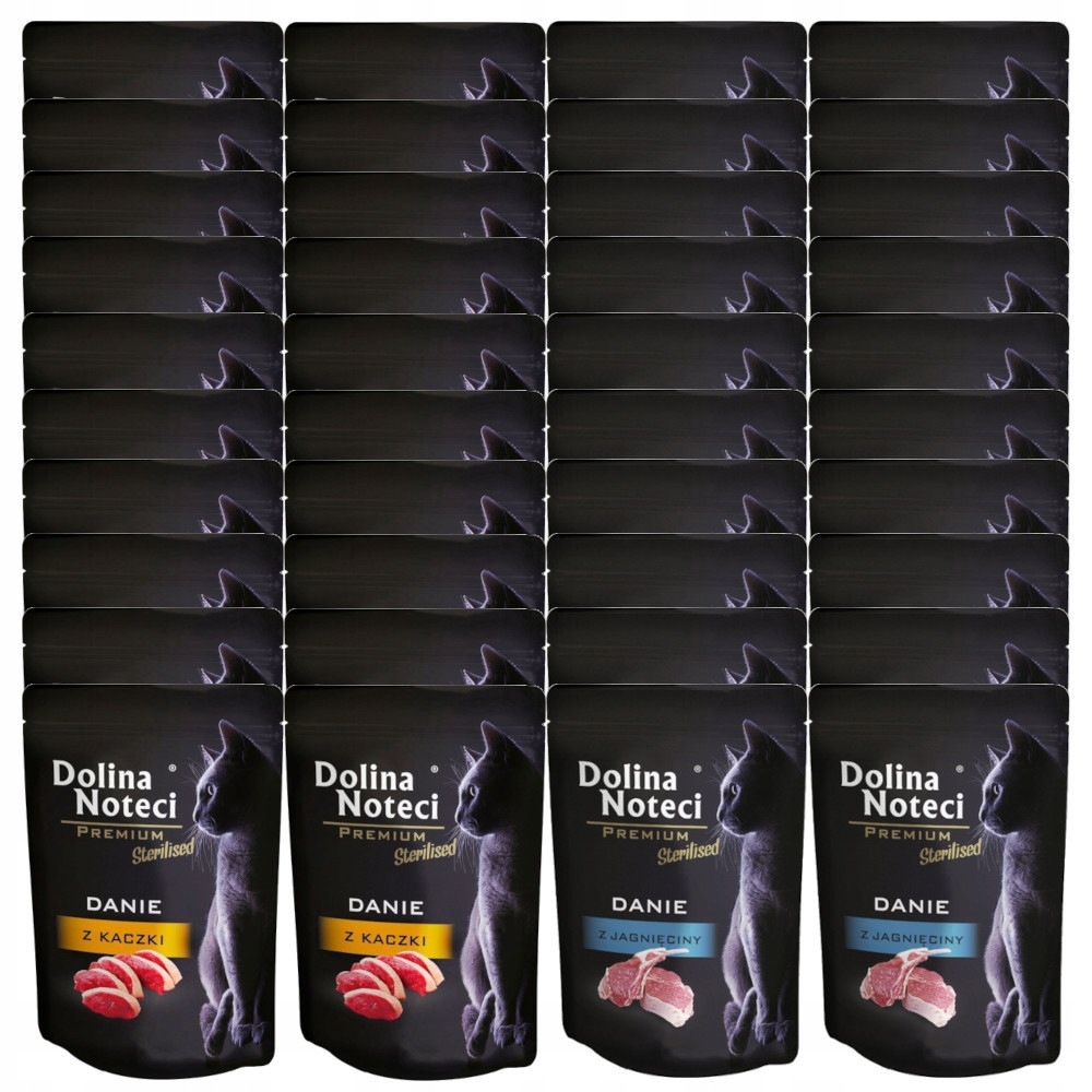 Dolina Noteci Kot Danie mix smaków Sterilised 40x85g