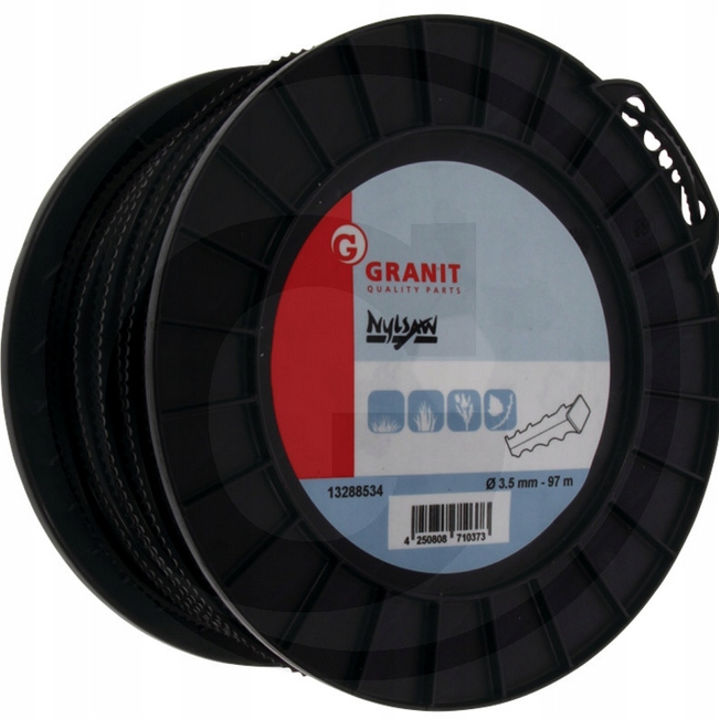 Struna Žralok Nylsaw Granit 3,5 mm 97 m