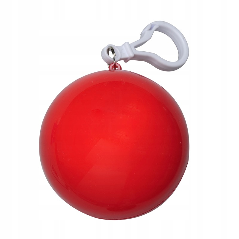 

Peleryna ponczo w praktycznym breloku-czerwony