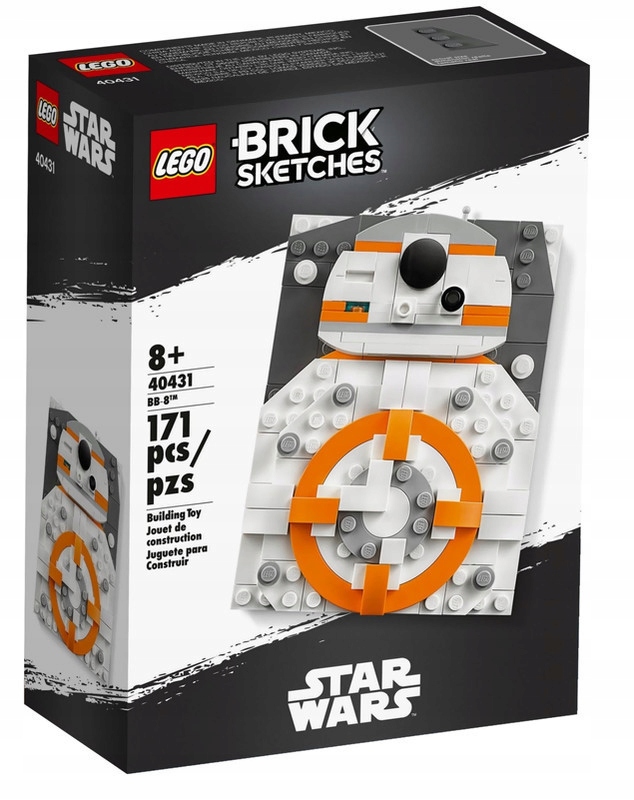 

Lego Brick Sketches Star Wars 40431 BB-8