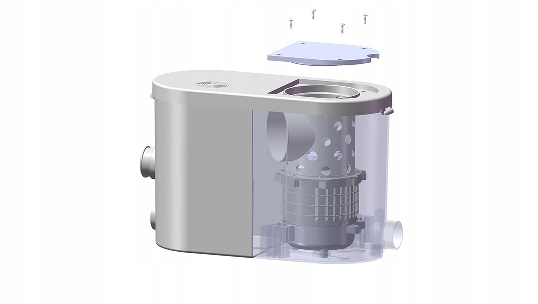 POMPA ROZDRABNIACZ PRZEPOMPOWNIA DO KUCHNI ZLEWU Moc silnika 400 W